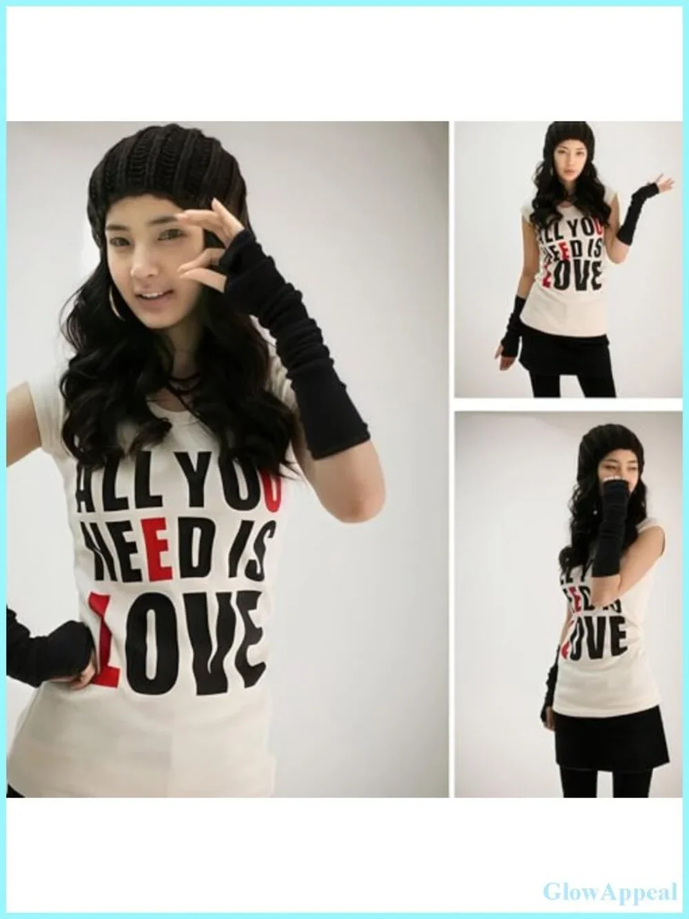 Elastic Fingerless Arm Warmers with Thumb Hole Stretchy Knit Long Gloves for
